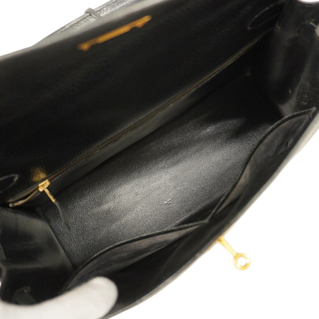 Hermes Black Ardennes Leather Handbag (Pre-Owned)