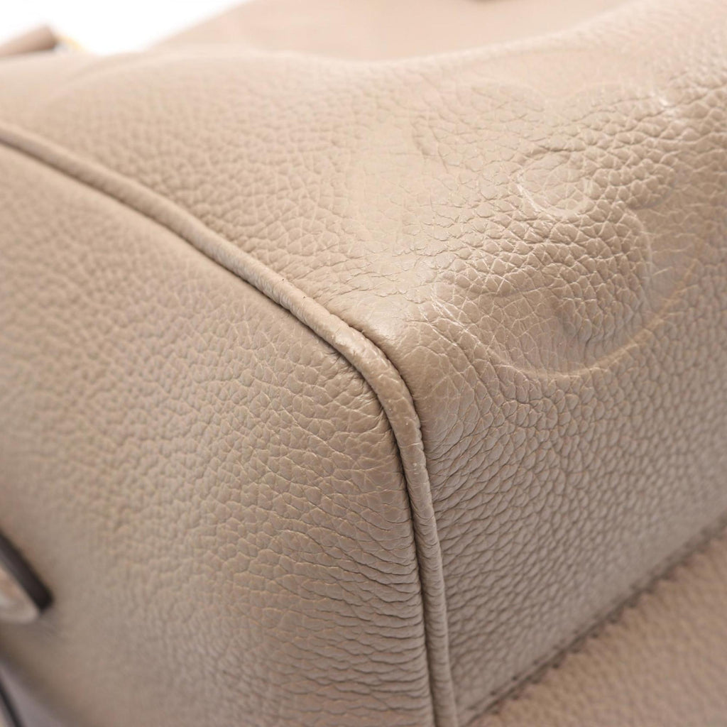 Louis Vuitton Beige Tourterelle Monogram Empreinte Handbag (Pre-Owned)