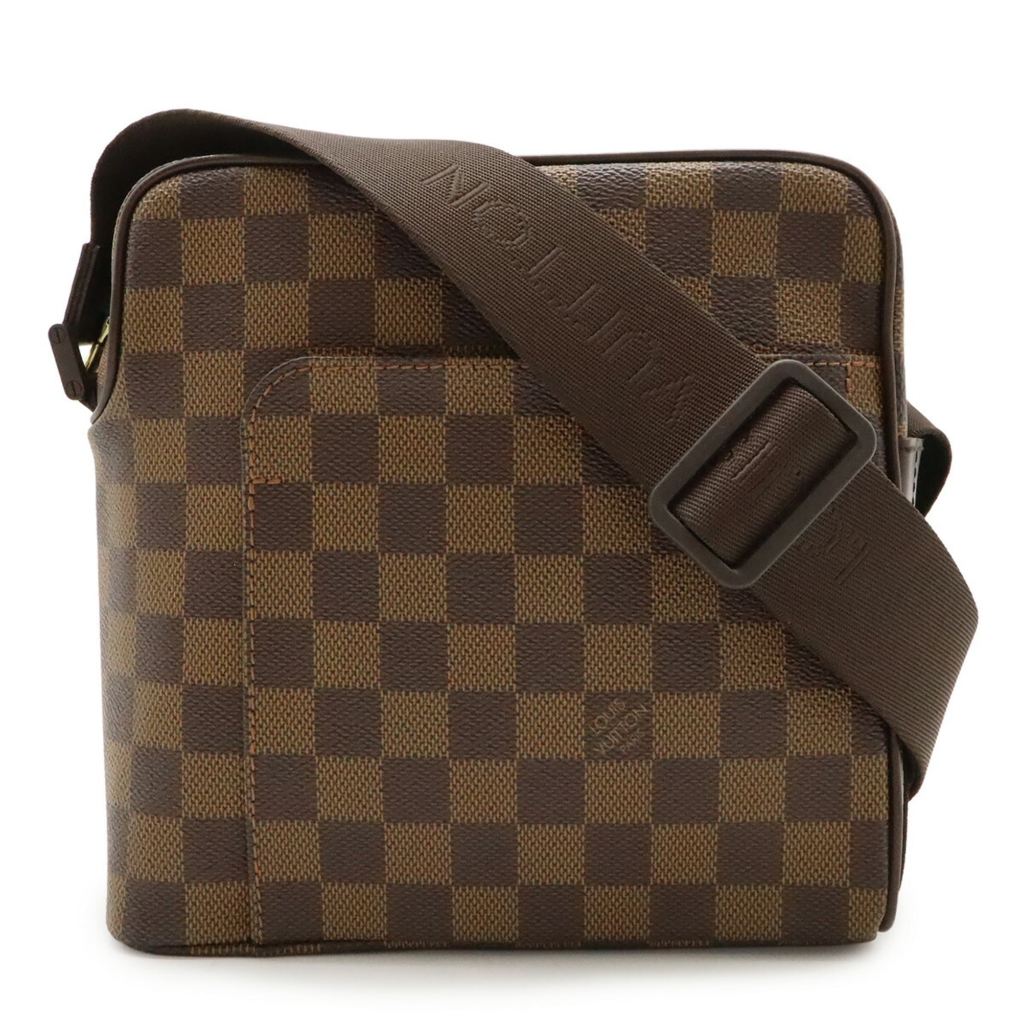 Louis Vuitton Brown Pvc Pochette Shoulder Bag (Pre-Owned)