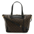 Louis Vuitton Monogram Black Noir Monogram Leather Shoulder Bag Tote Bag (Pre-Owned)