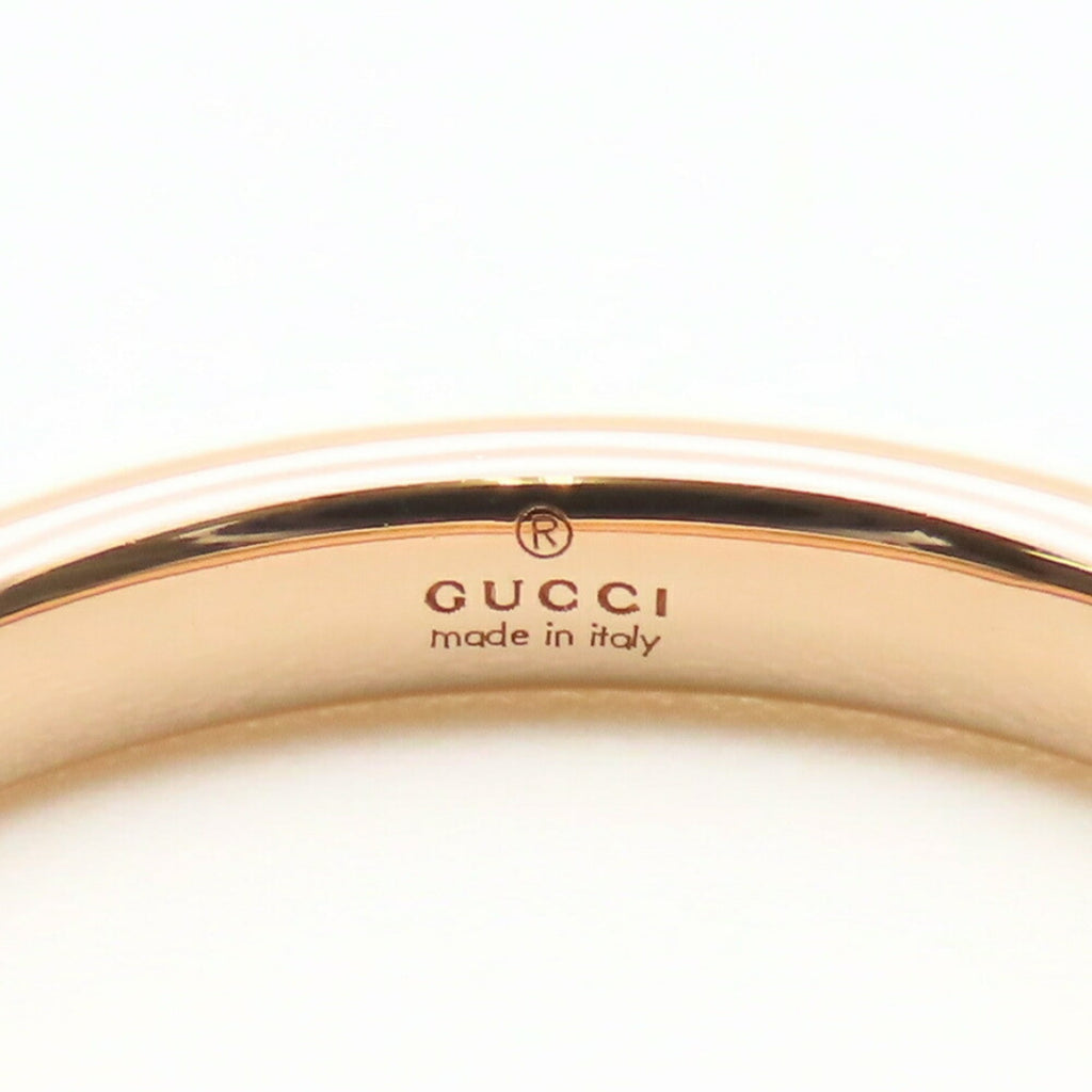 Gucci Pink Gold Pink Gold (18K) Band Ring (Pre-Owned)