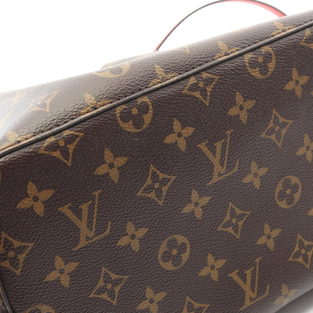 Louis Vuitton Brown Coquelicots Red Color Coated Canvas Monogram Pvc Leather Shoulder Bag (Pre-Owned)