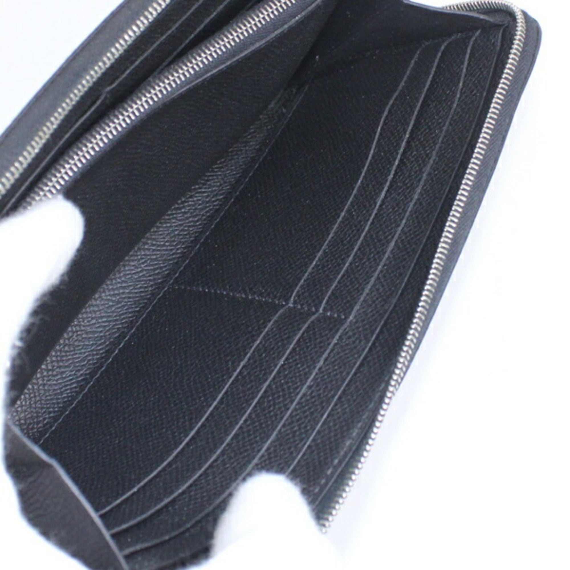 Hermes Black Epsom Leather Long Wallet (Bi-Fold) (Pre-Owned)
