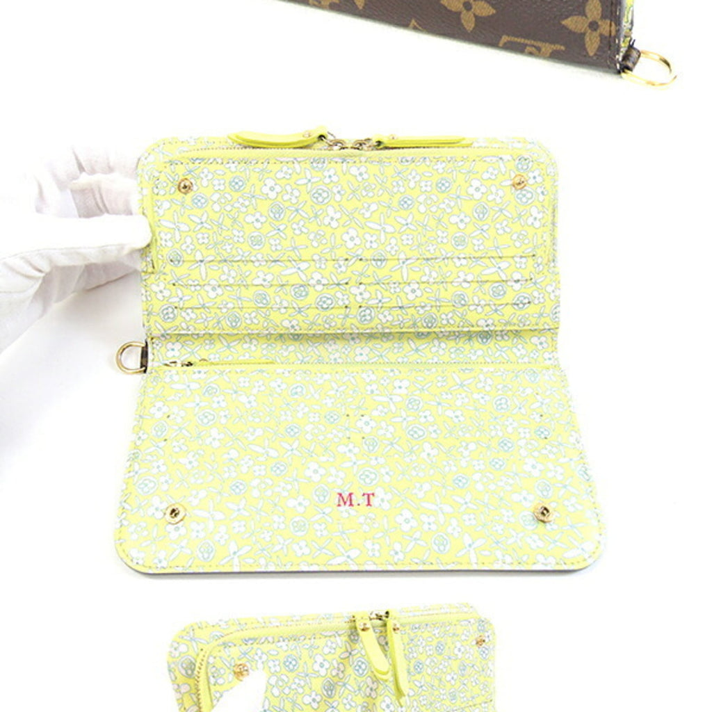 Louis Vuitton Monogram Vert Monogram Long Wallet (Bi-Fold) (Pre-Owned)