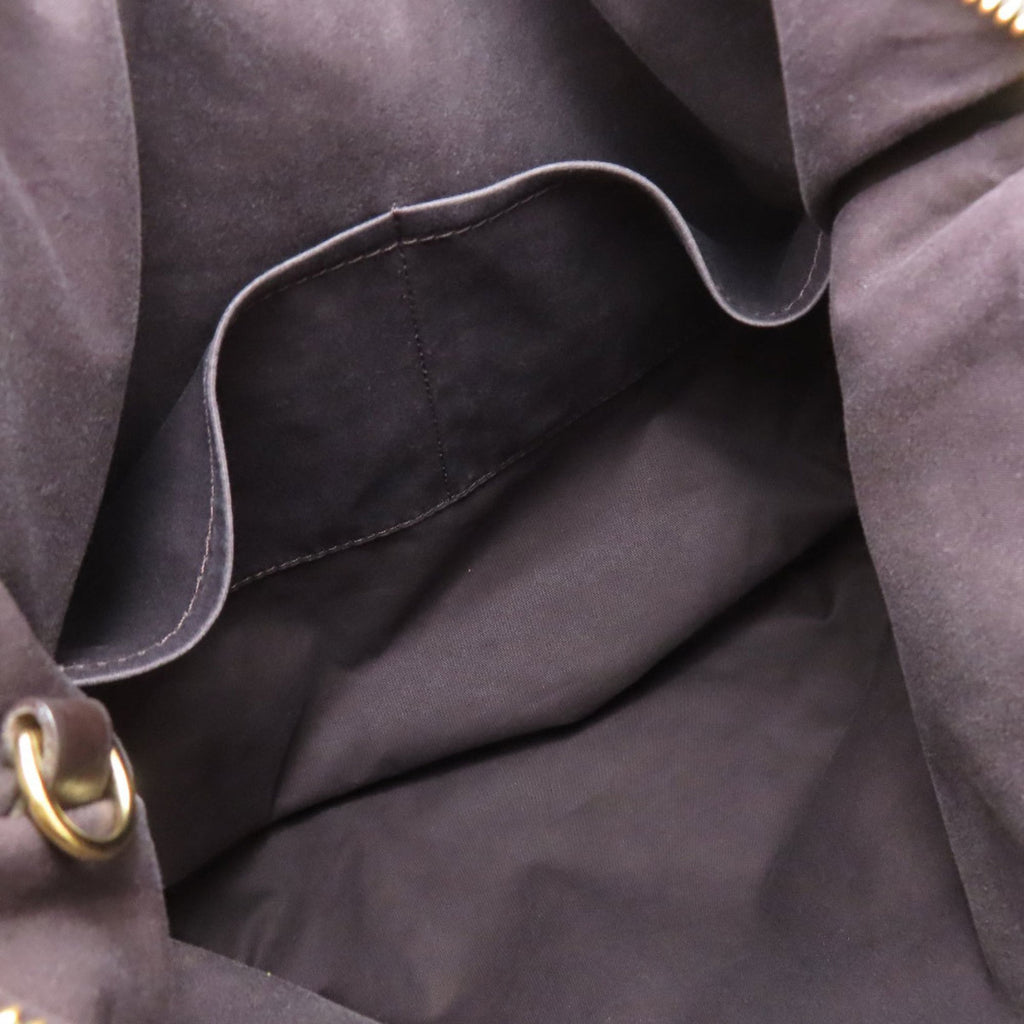 Louis Vuitton Fusain Canvas Shoulder Bag (Pre-Owned)