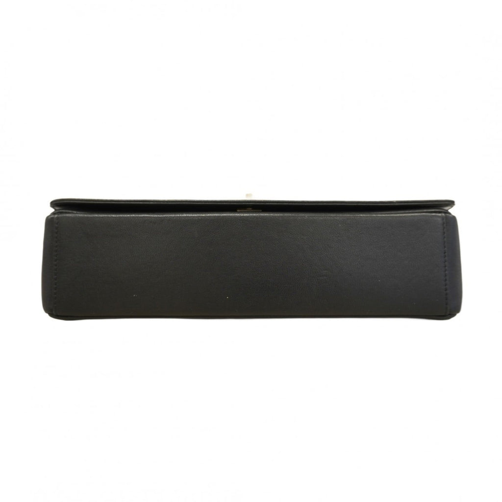 Chanel Black Leather Shoulder Bag (Pre-Owned)