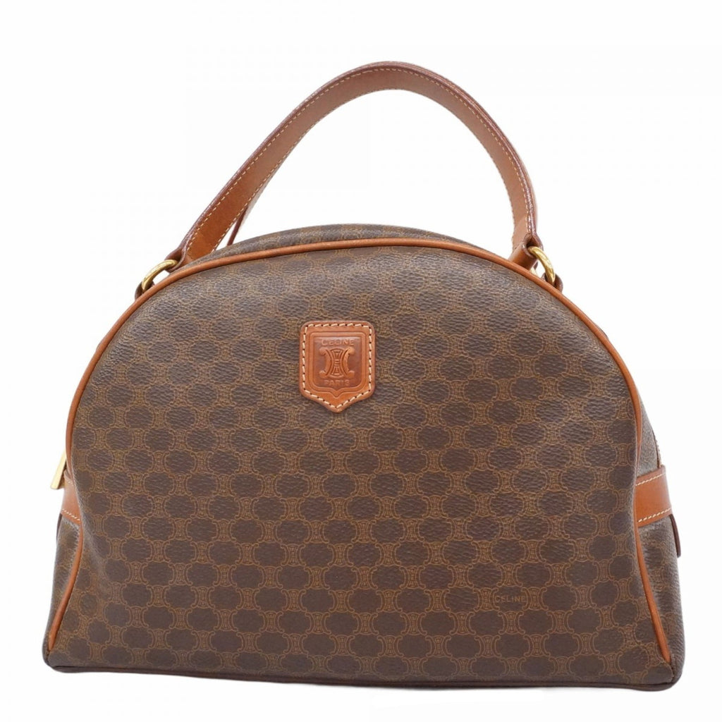 Celine Brown Pvc Handbag (Pre-Owned)