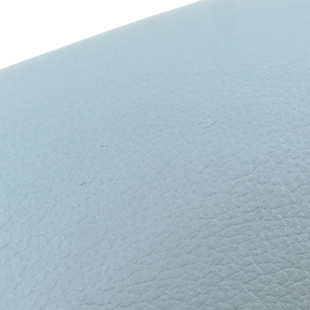Salvatore Ferragamo Light Blue Leather Shoulder Bag (Pre-Owned)