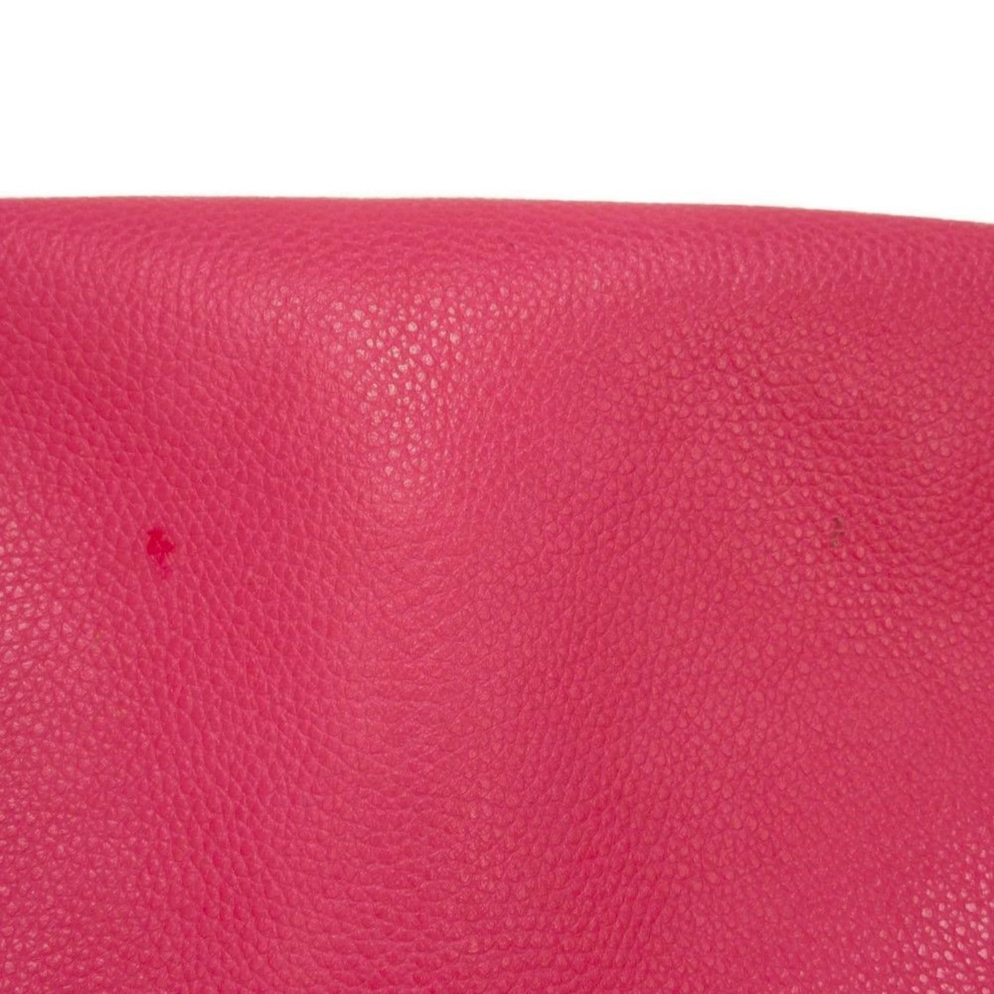 Gucci Pink Leather Backpack (Pre-Owned)