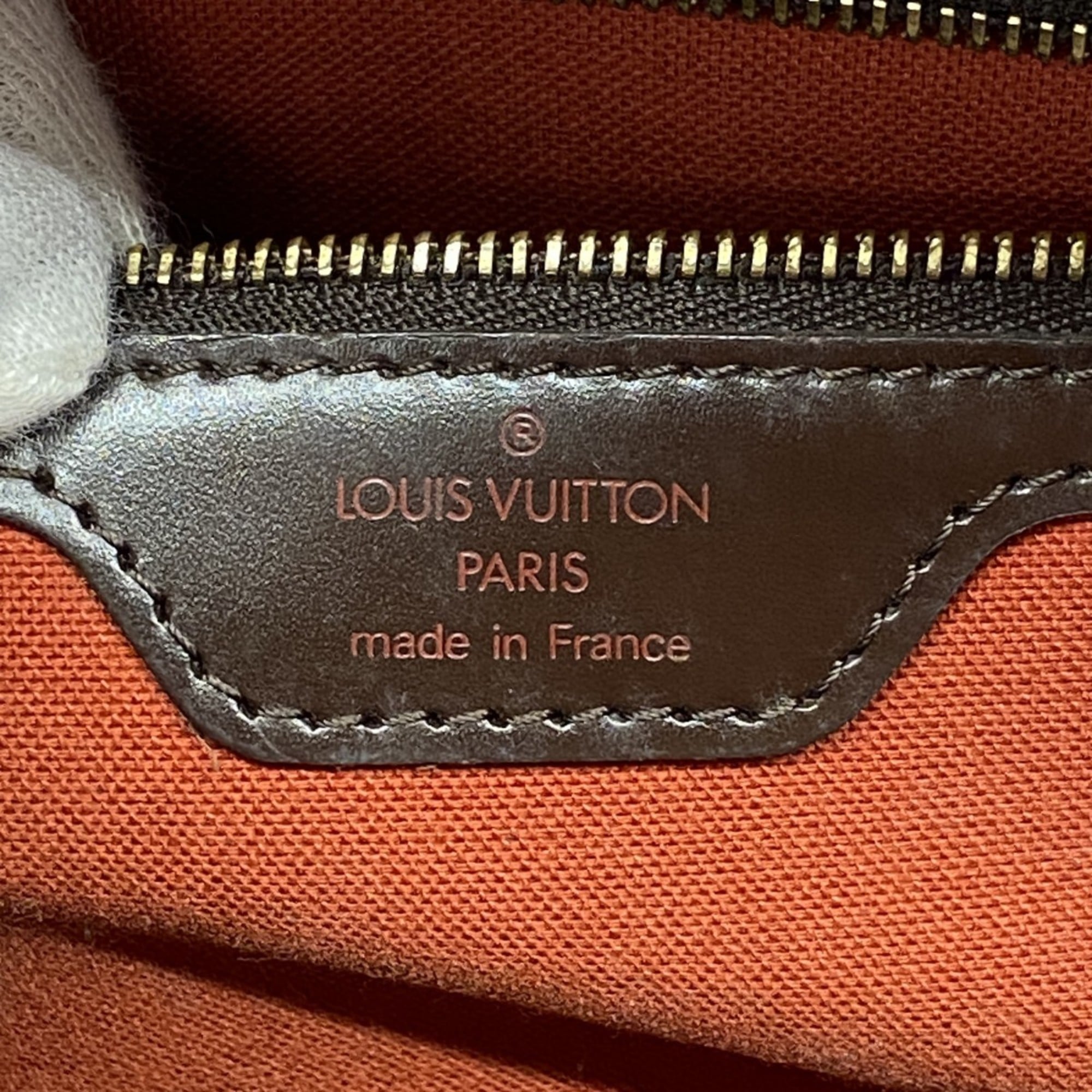 Louis Vuitton Ebene Handbag (Pre-Owned)
