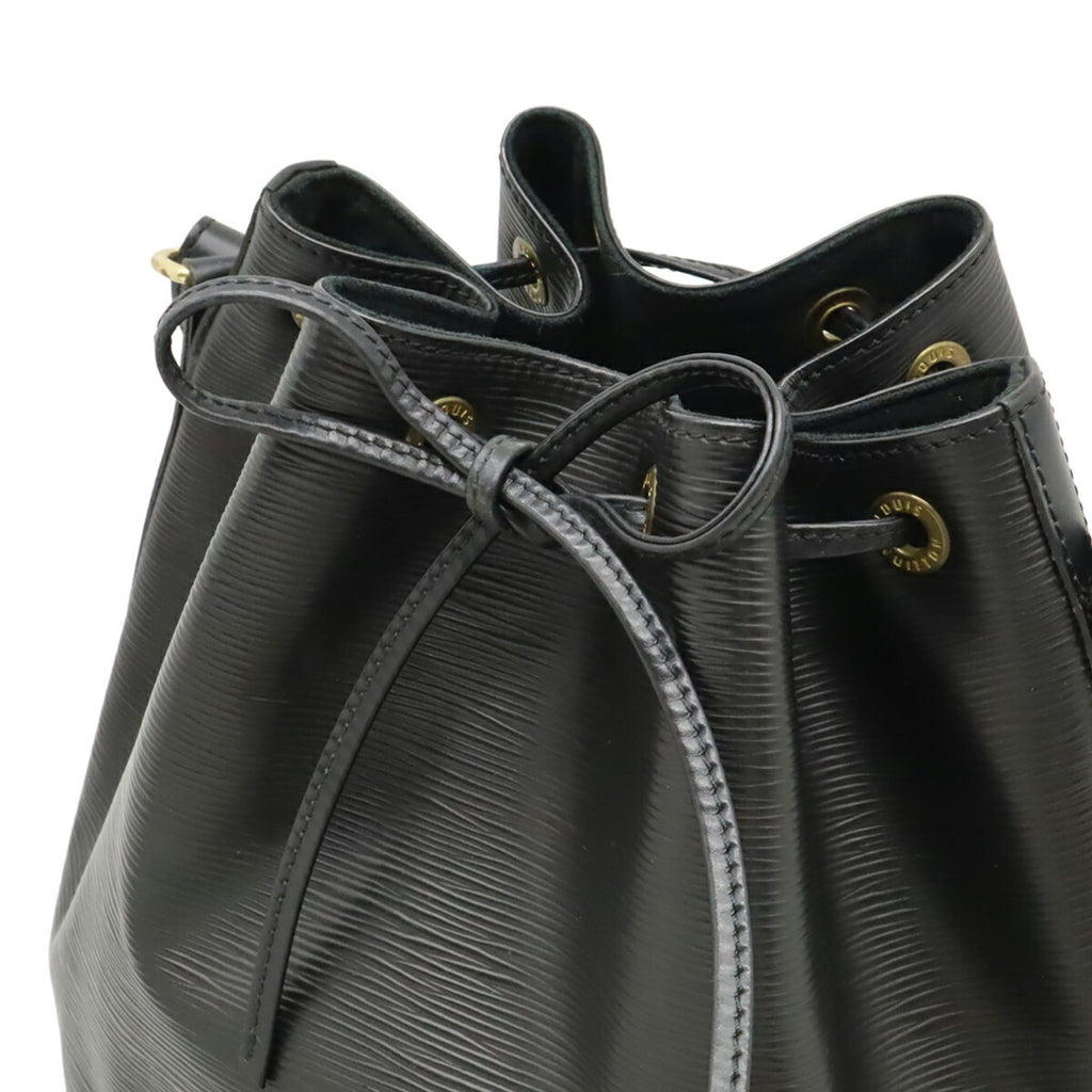 Louis Vuitton Black Noir Epi Leather Shoulder Bag (Pre-Owned)