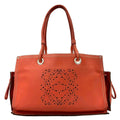 Loewe Orange Leather Handbag Tote Bag (Pre-Owned)