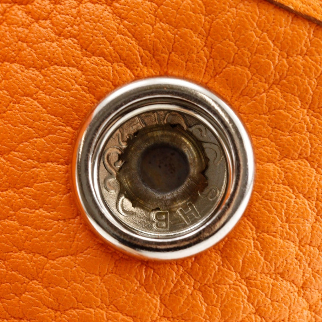 Hermes Garden Orange Negonda Leather Tote Bag (Pre-Owned)