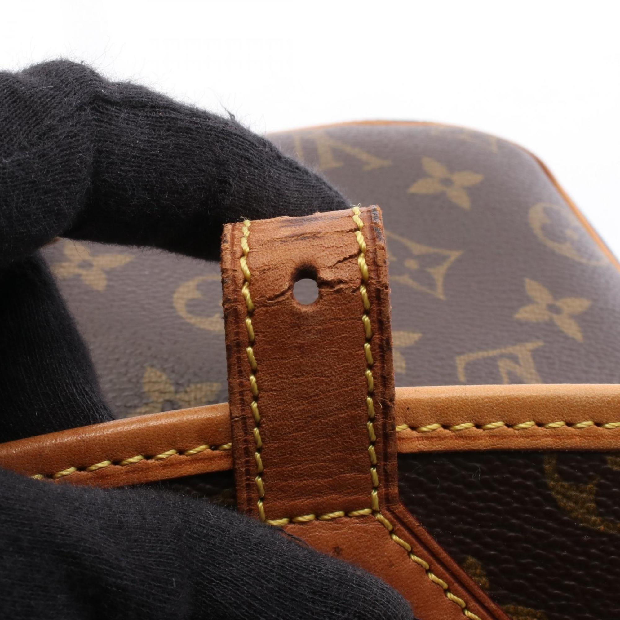 Louis Vuitton Brown Coated Canvas Pvc Leather Monogram Shoulder Bag (Pre-Owned)