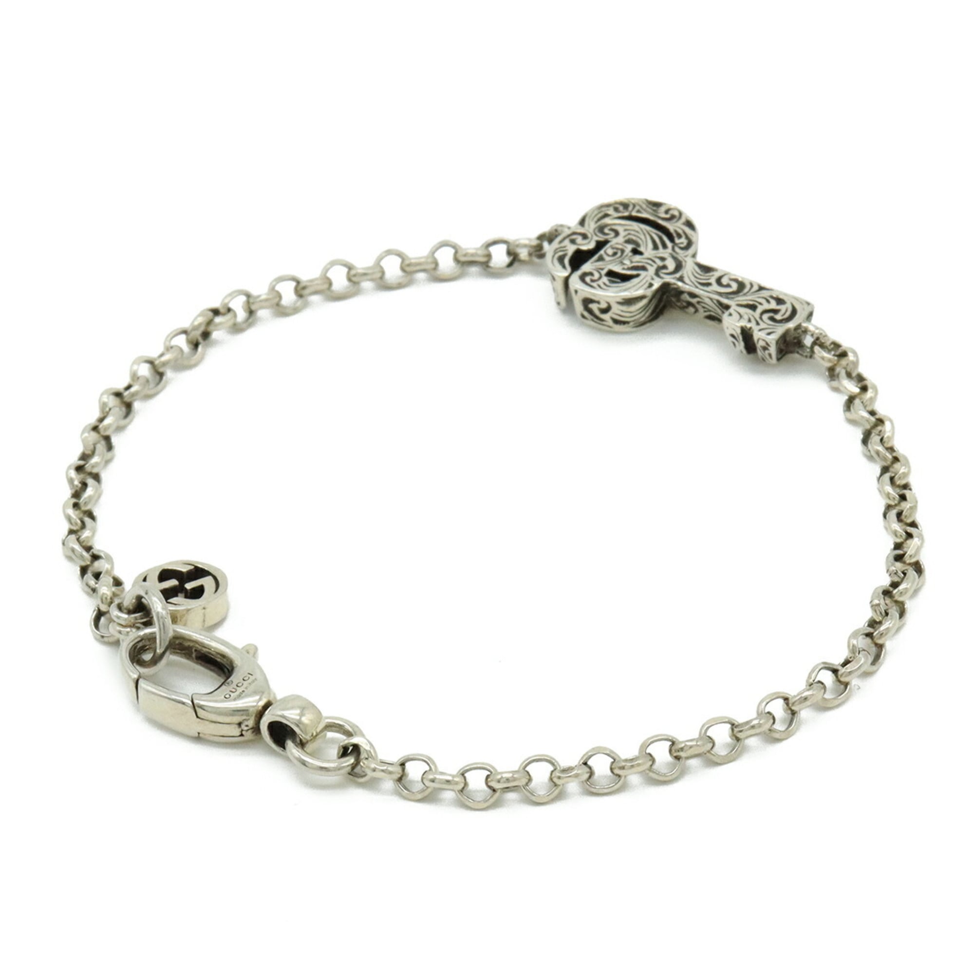 Gucci Silver Silver 925 Charm Bracelet (Pre-Owned)