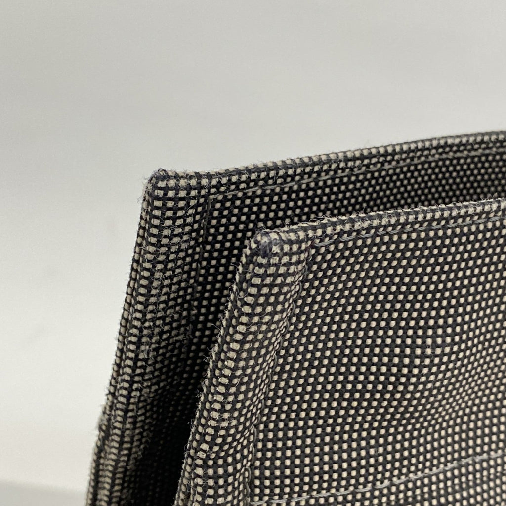 Hermes Gray Canvas Tote Bag (Pre-Owned)