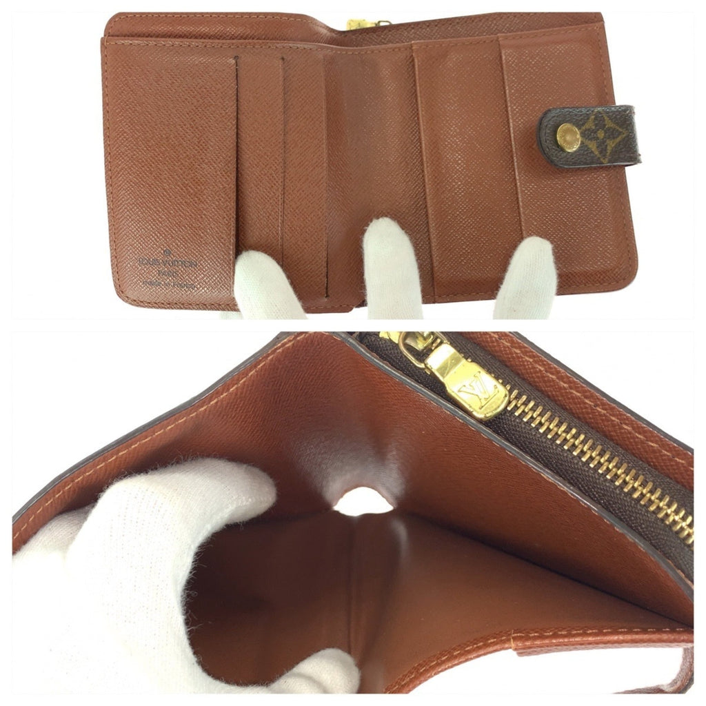 Louis Vuitton Brown Monogram Monogram Wallet (Bi-Fold) (Pre-Owned)