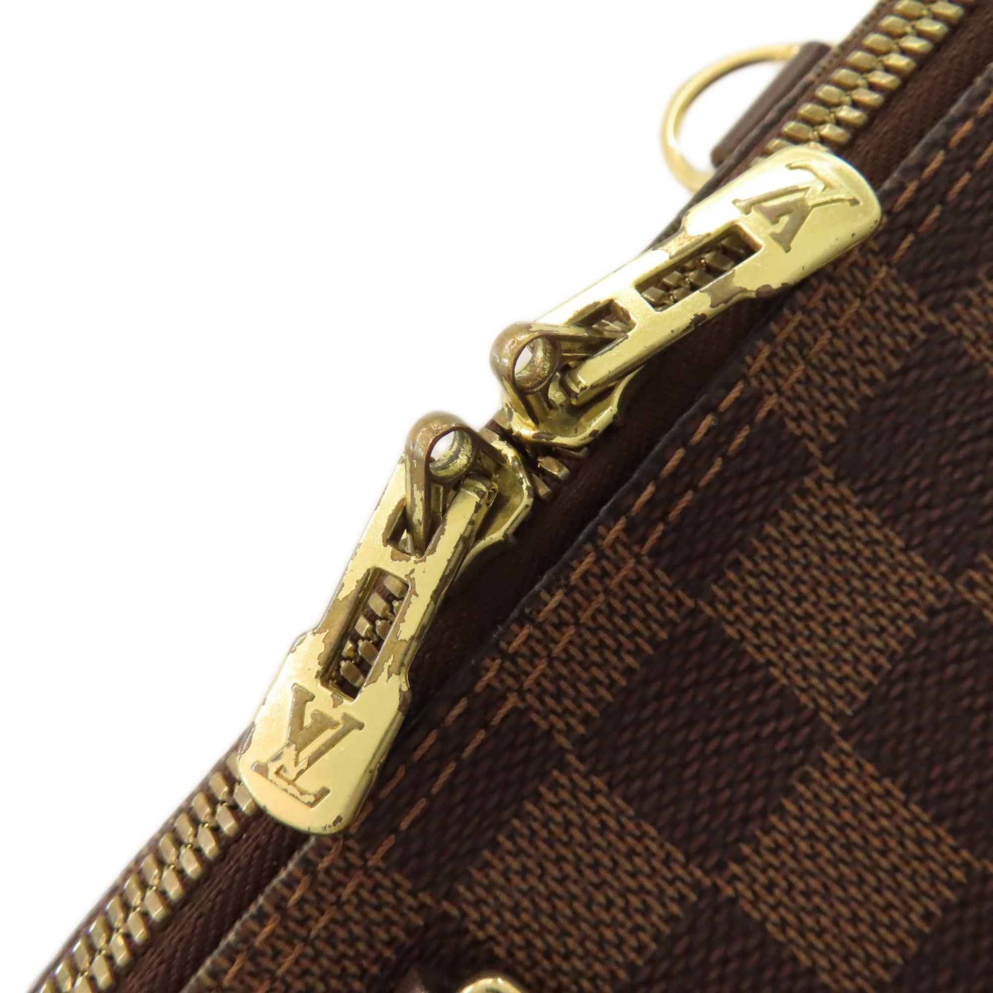 Louis Vuitton Damier Canvas Ebene Damier Canvas Handbag (Pre-Owned)