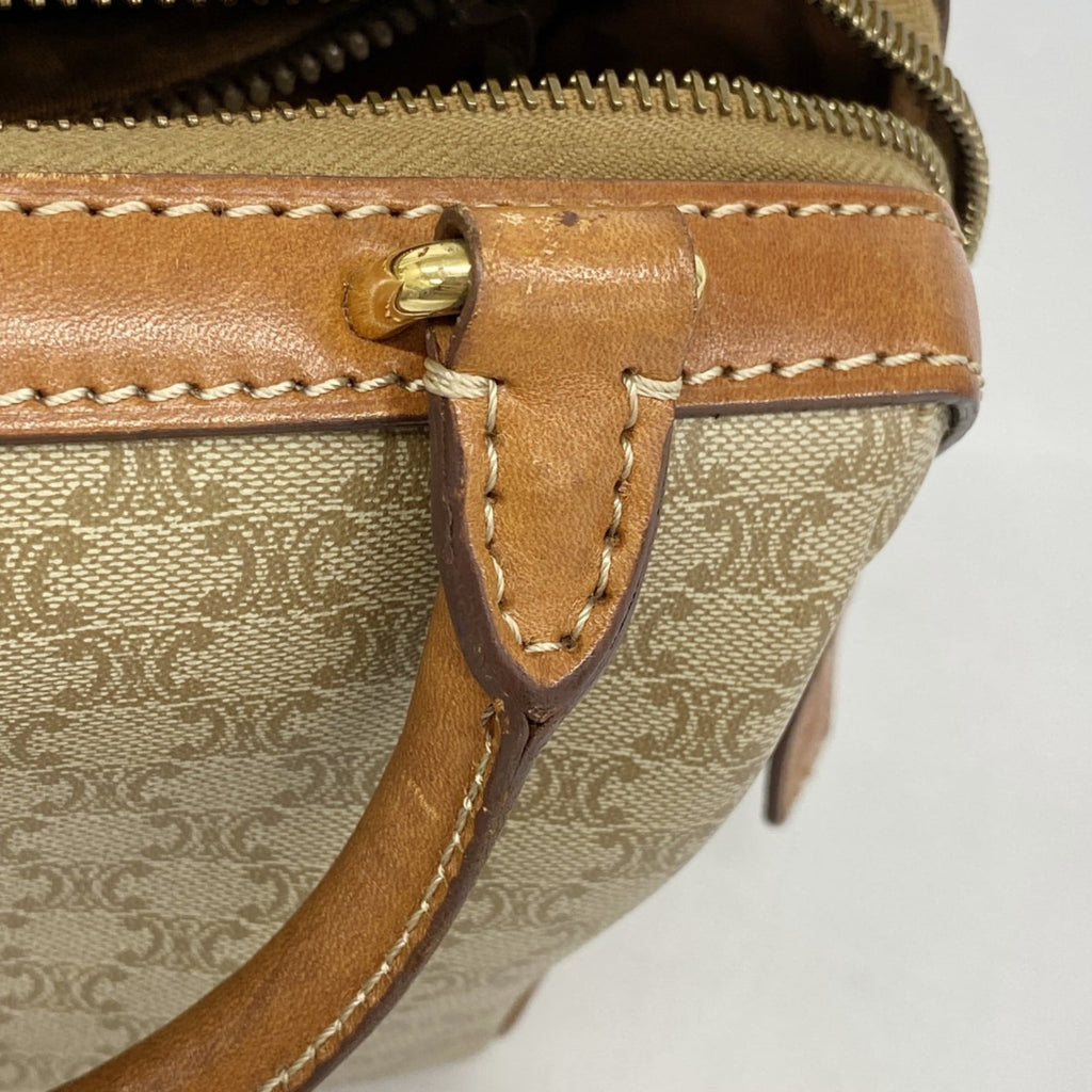 Celine Beige Pvc Handbag (Pre-Owned)