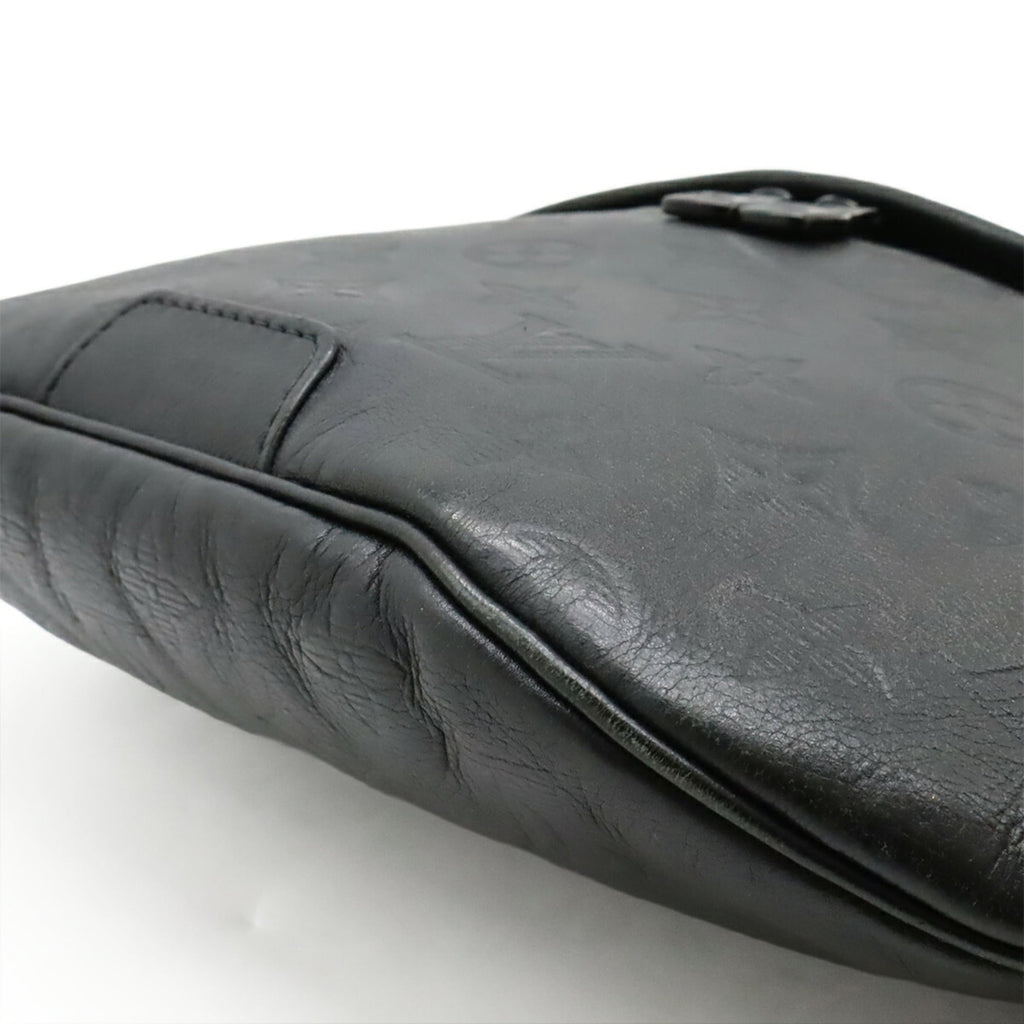 Louis Vuitton Black Noir Monogram Shadow Fanny Pack (Pre-Owned)