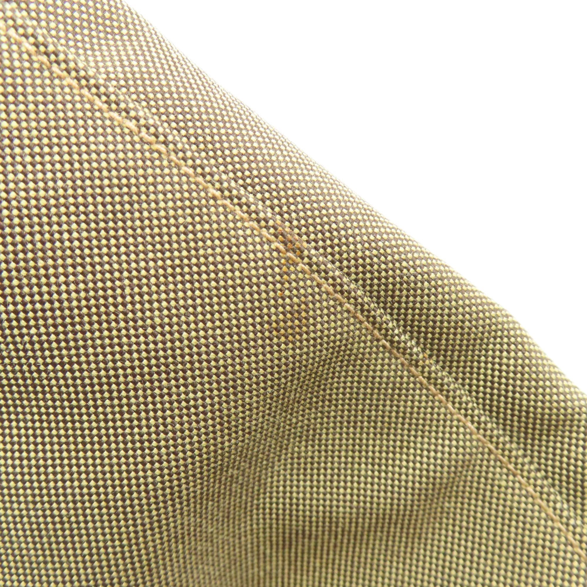 Prada Brown Canvas Tote Bag (Pre-Owned)