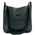 Hermes Black Epsom Leather Shoulder Bag Sling Bag (Pre-Owned)