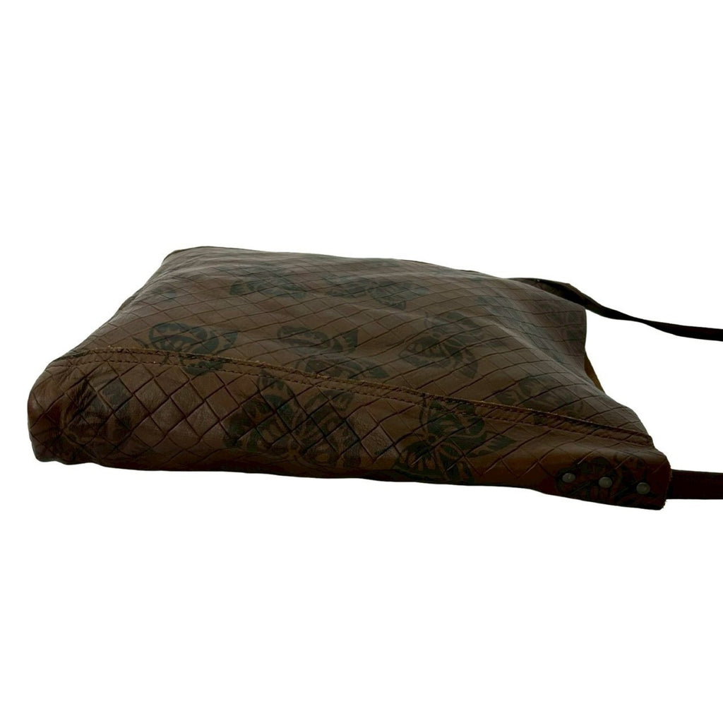 Bottega Veneta Brown Leather Shoulder Bag (Pre-Owned)