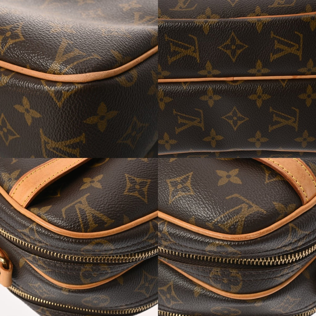 Louis Vuitton Brown Monogram Canvas Shoulder Bag (Pre-Owned)