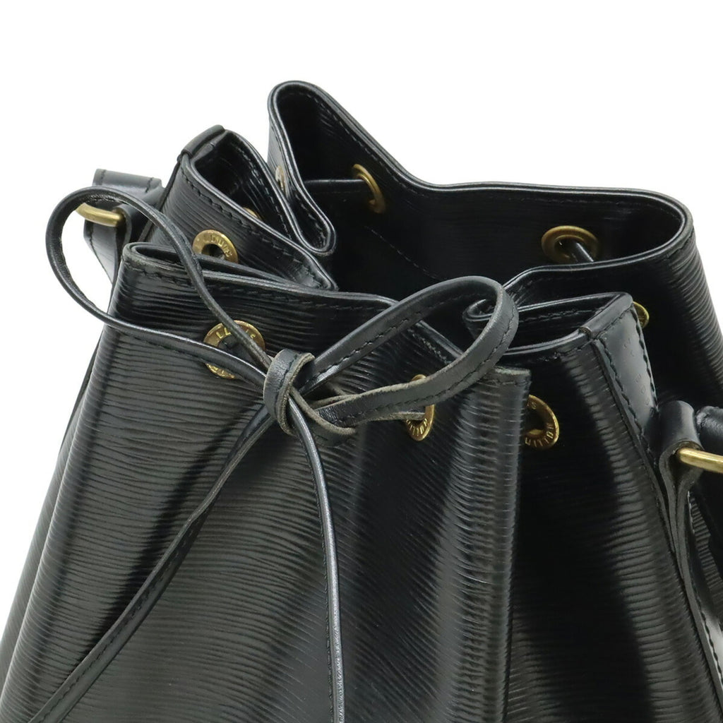 Louis Vuitton Black Noir Epi Leather Shoulder Bag (Pre-Owned)