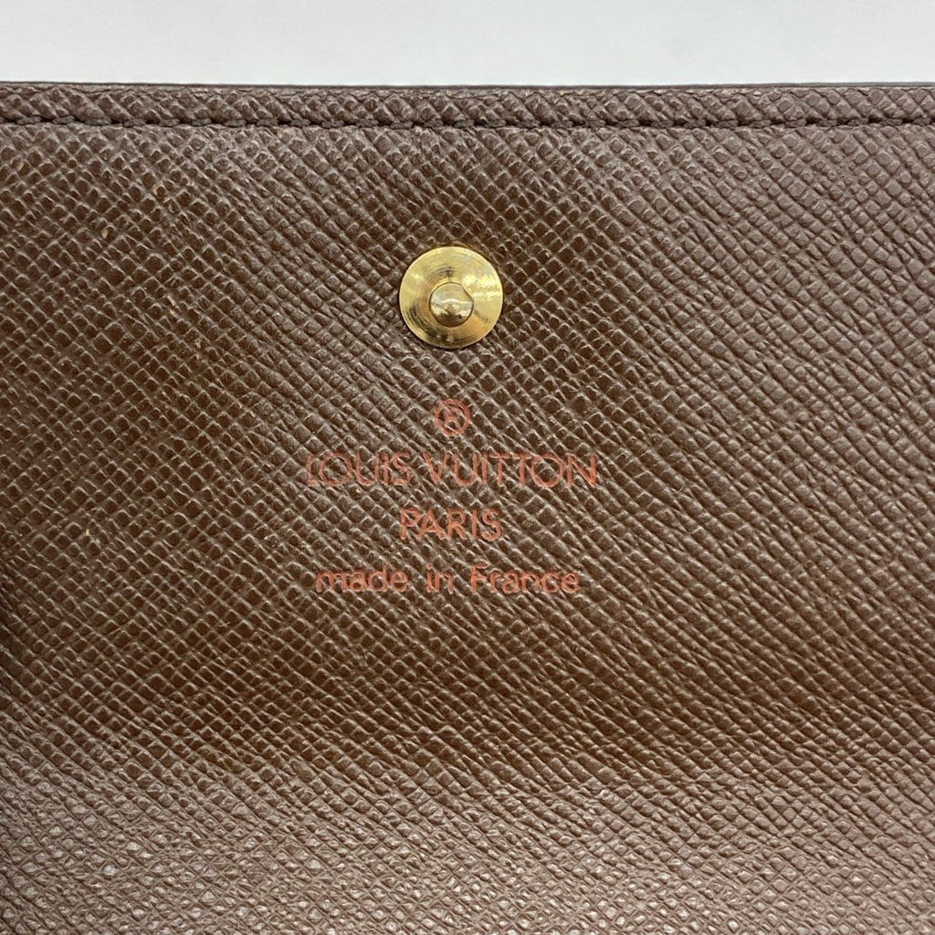 Louis Vuitton Ebene Wallet (Tri-Fold) (Pre-Owned)