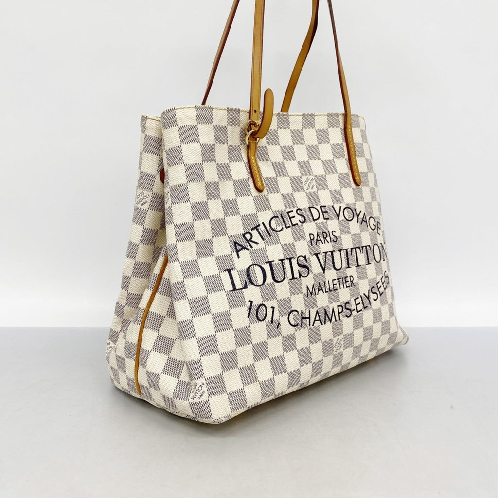Louis Vuitton White Tote Bag (Pre-Owned)