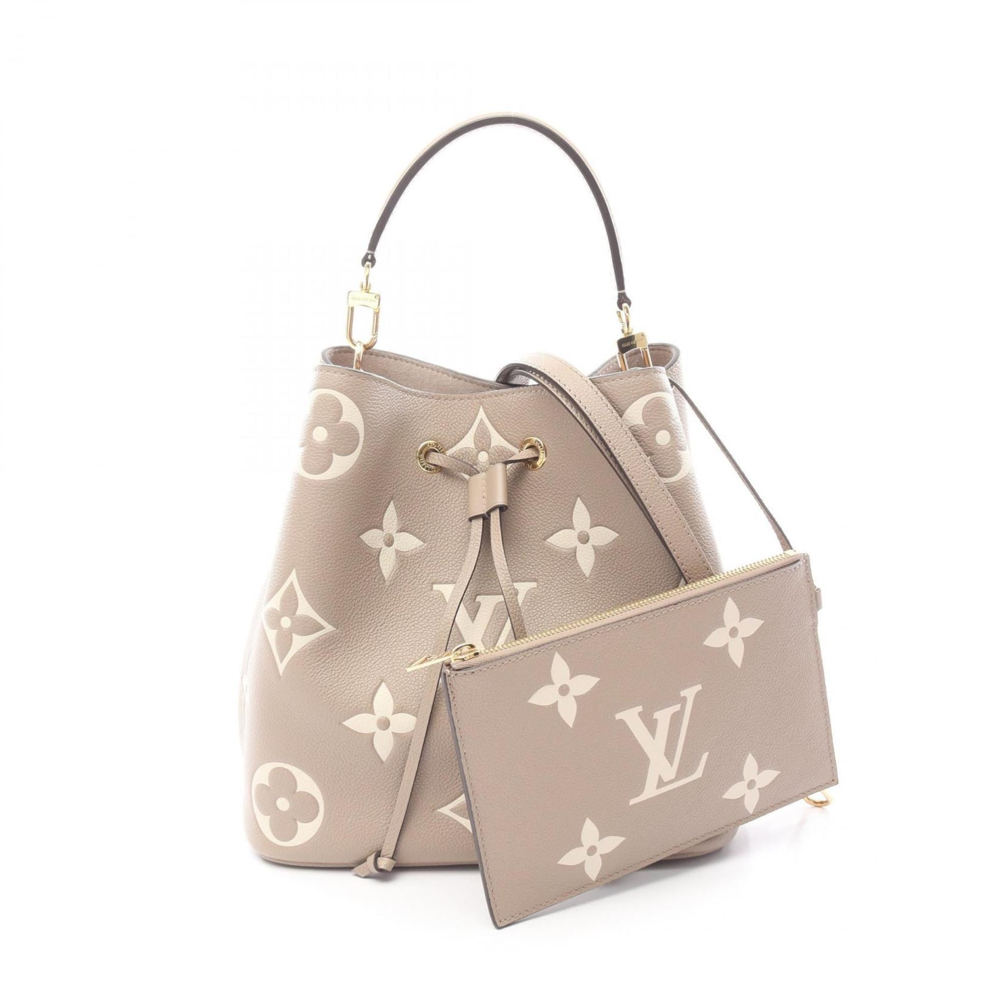 Louis Vuitton Beige Monogram Empreinte Shoulder Bag (Pre-Owned)