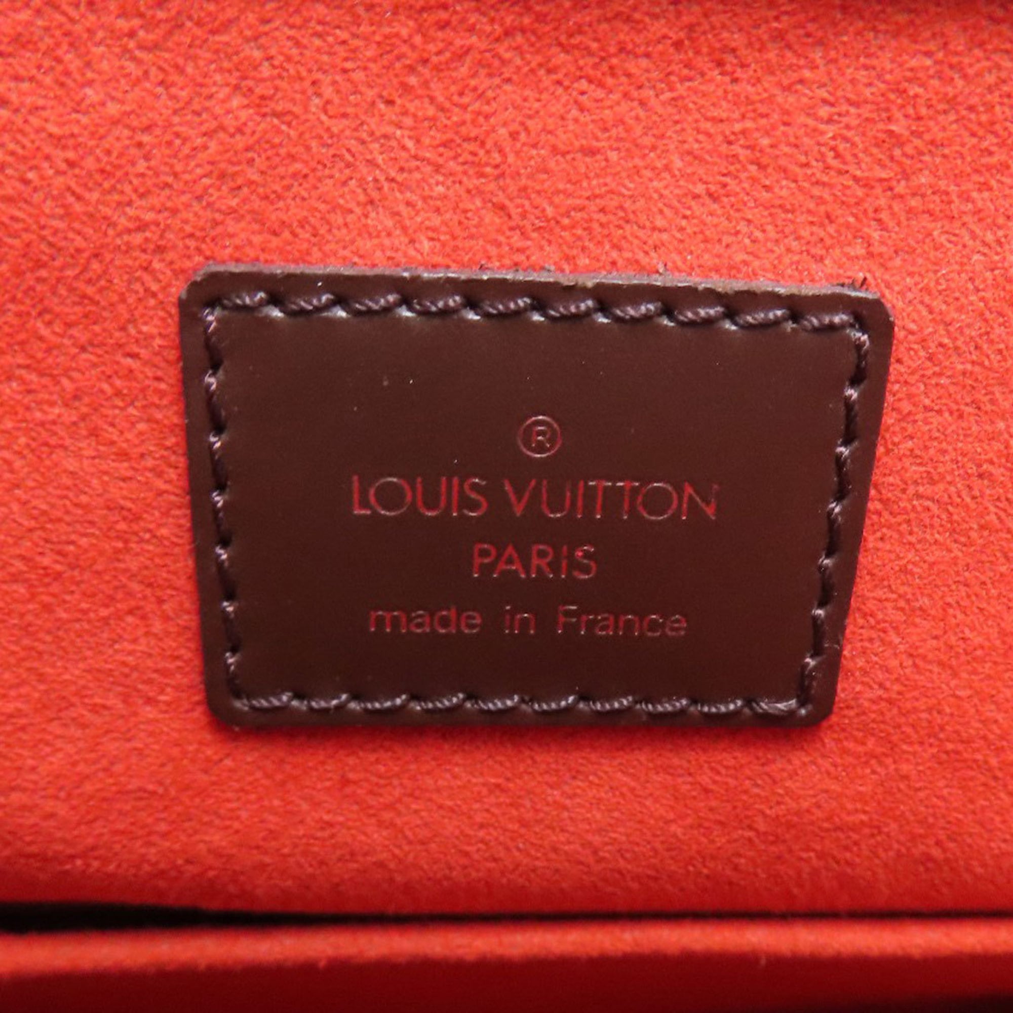 Louis Vuitton Damier Canvas Ebene Damier Canvas Tote Bag (Pre-Owned)