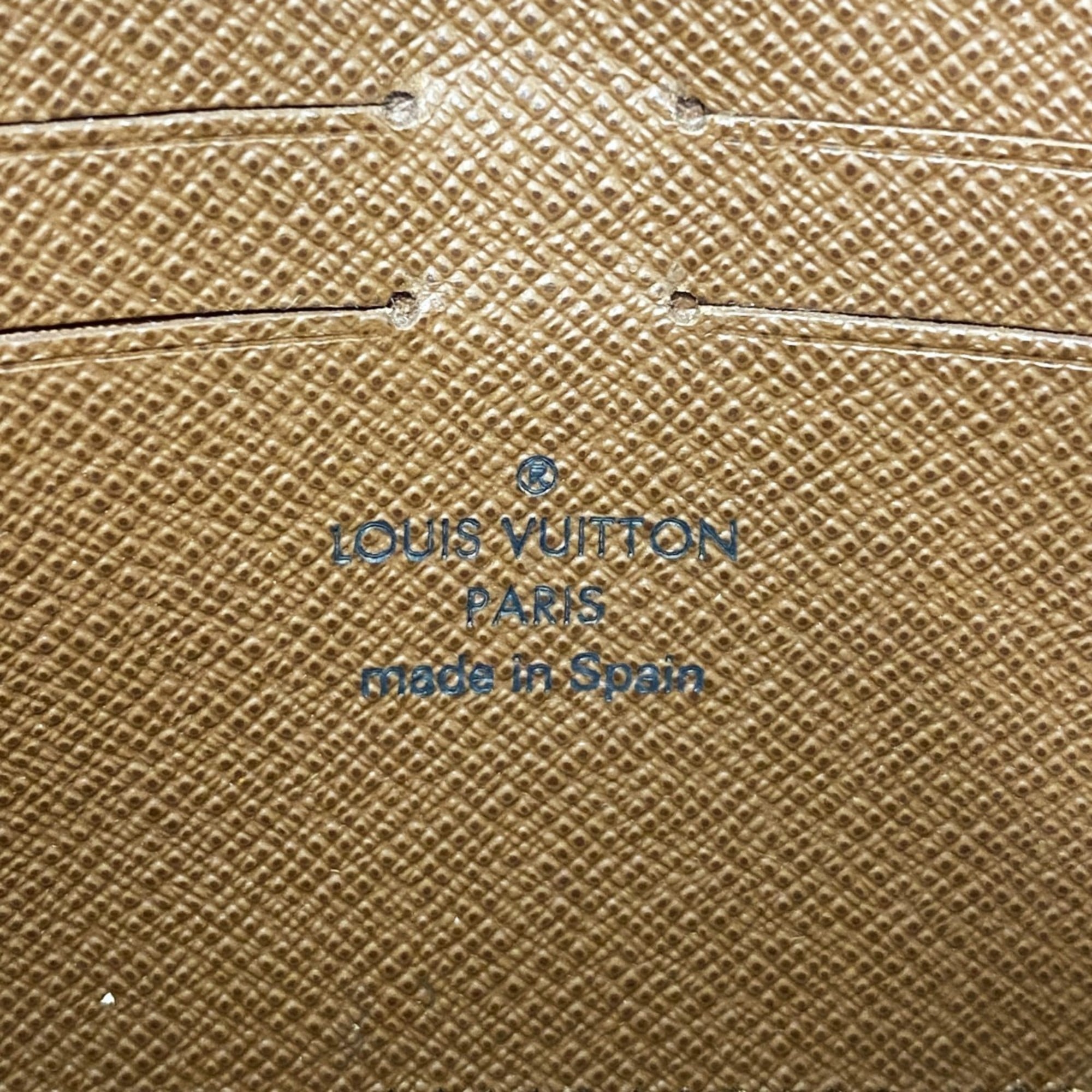 Louis Vuitton Brown Long Wallet (Bi-Fold) (Pre-Owned)