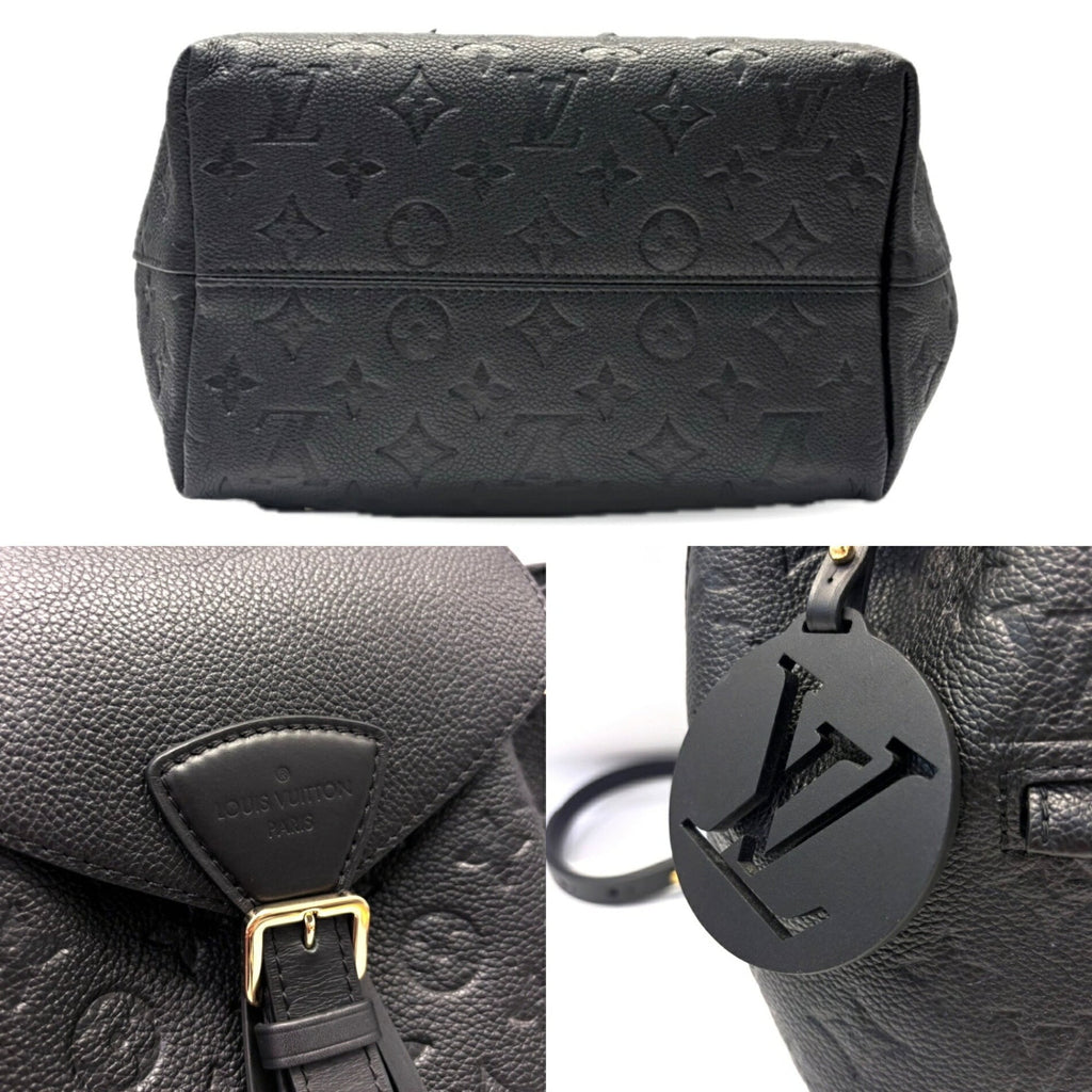 Louis Vuitton Noir Monogram Empreinte Backpack (Pre-Owned)