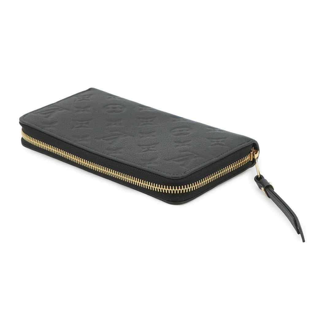 Louis Vuitton Monogram Empreinte Black Noir Monogram Empreinte Long Wallet (Bi-Fold) (Pre-Owned)
