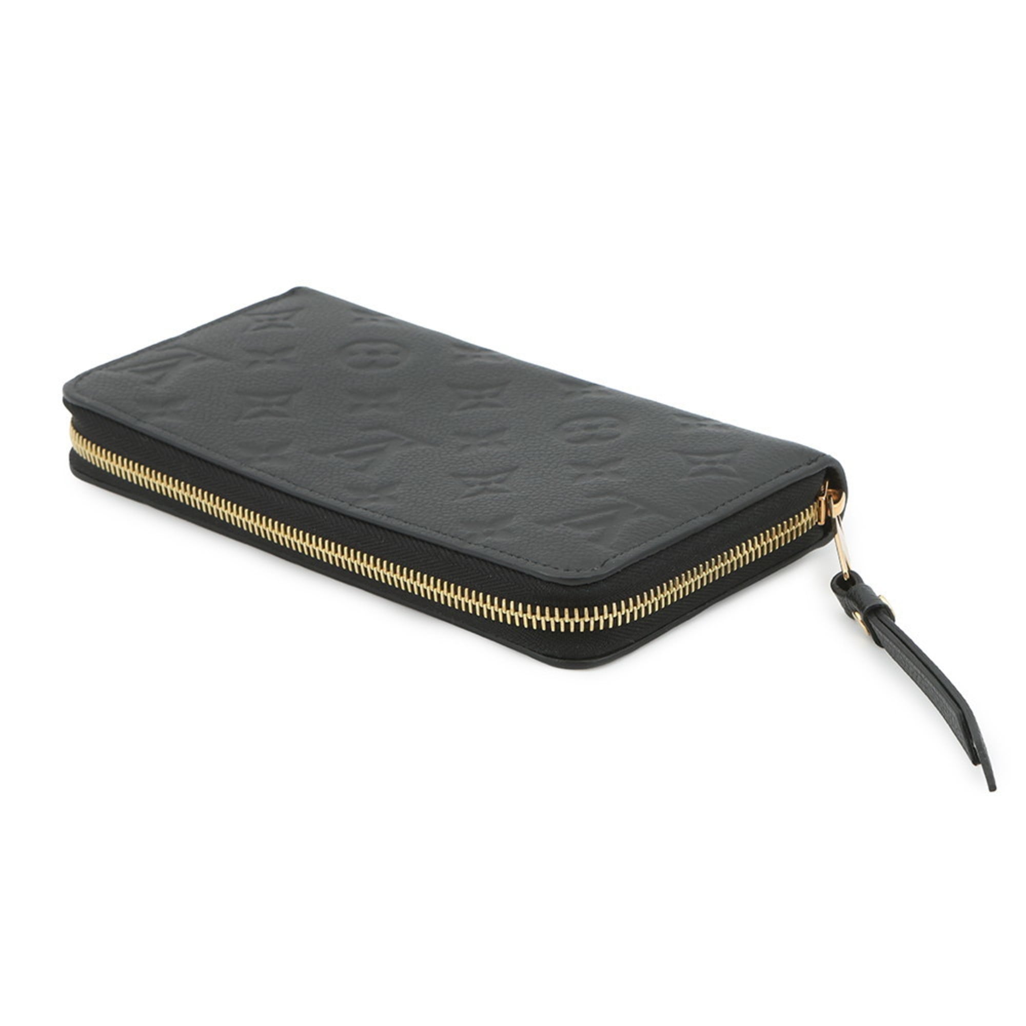 Louis Vuitton Monogram Empreinte Black Noir Monogram Empreinte Long Wallet (Bi-Fold) (Pre-Owned)