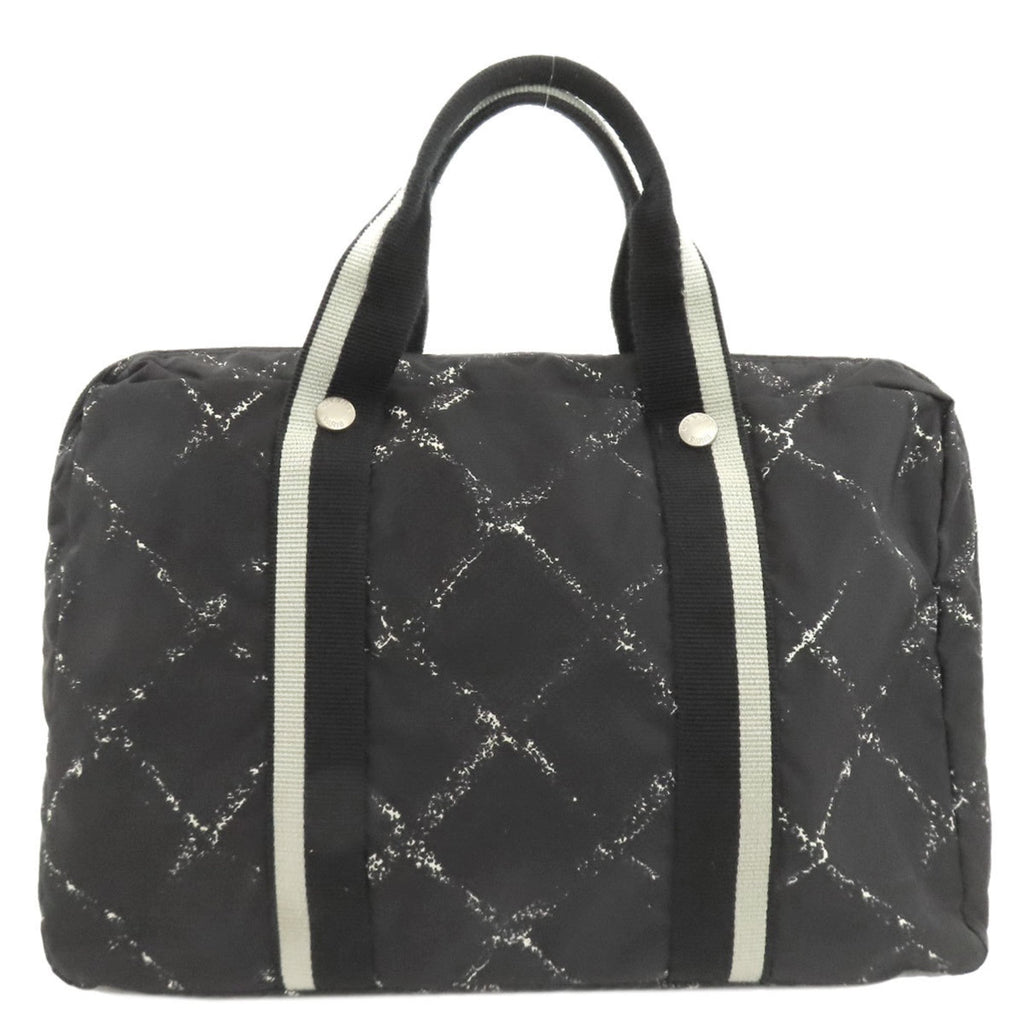 Chanel Black Nylon Tote Bag (Pre-Owned)