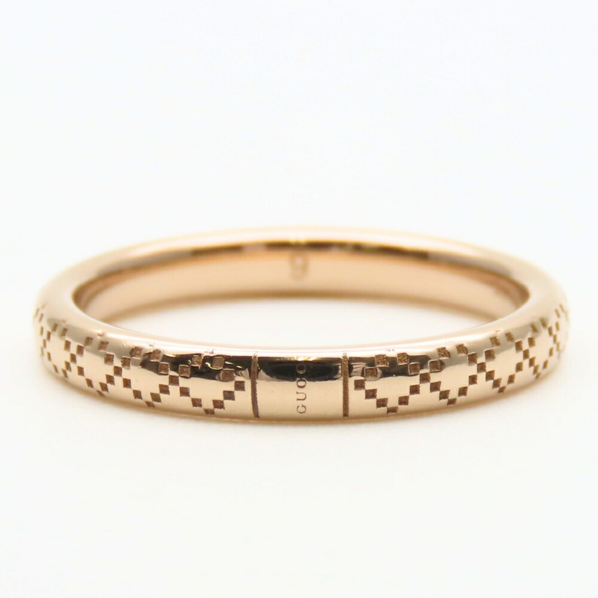 Gucci Pink Gold Pink Gold (18K) Band Ring (Pre-Owned)