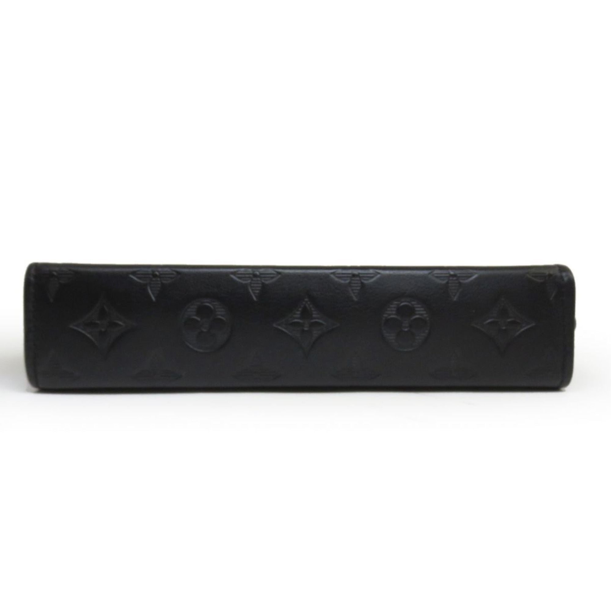 Louis Vuitton Black Monogram Shadow Shoulder Bag (Pre-Owned)