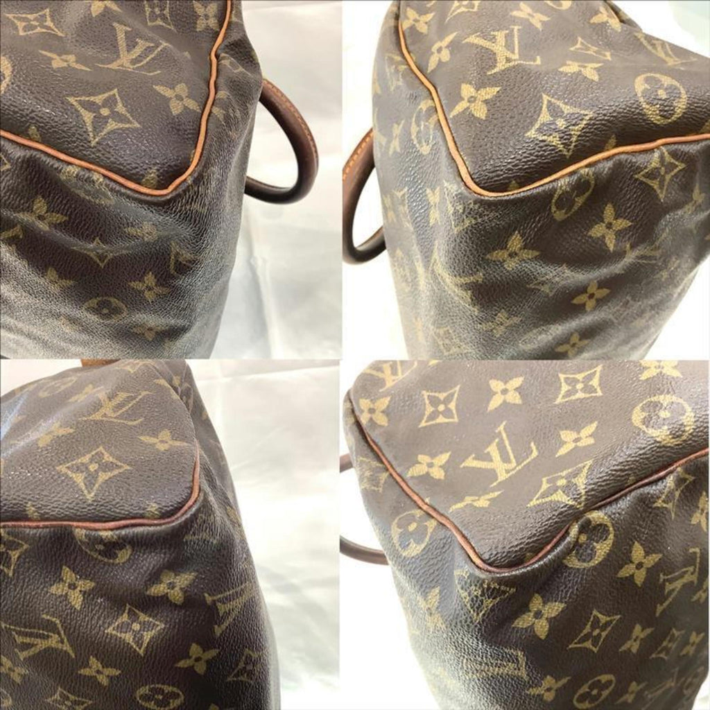 Louis Vuitton Brown Pvc Handbag (Pre-Owned)