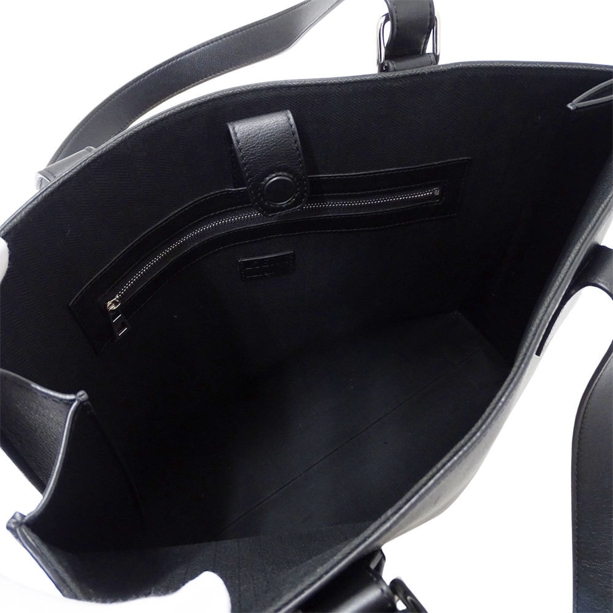 Loewe Black Leather Tote Bag (Pre-Owned)