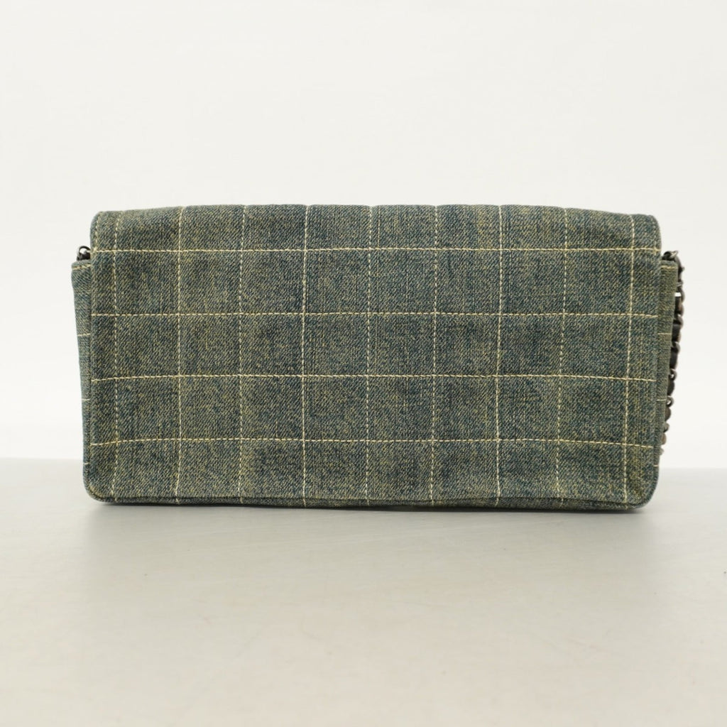 Chanel Blue Denim Shoulder Bag (Pre-Owned)