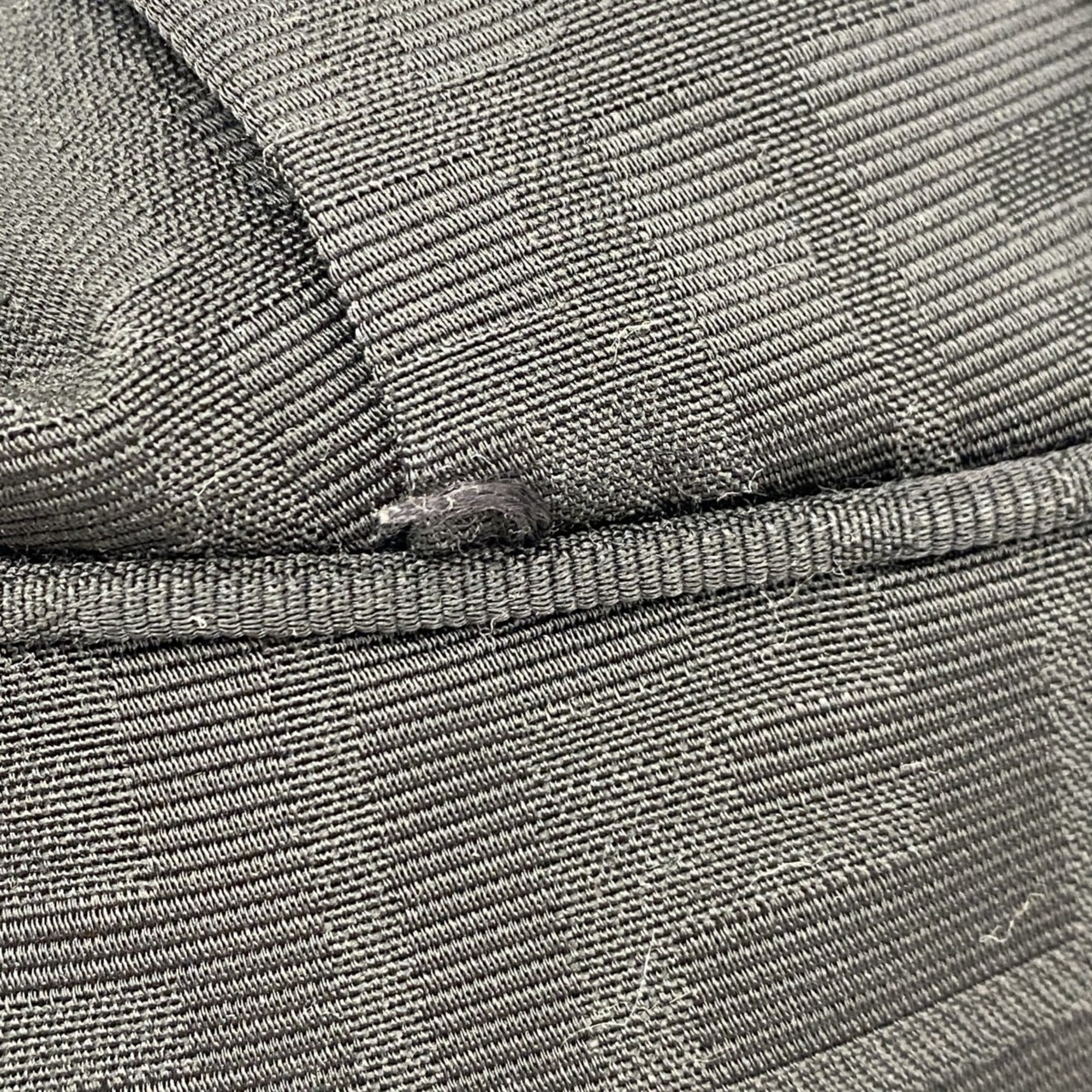 Fendi Black Nylon Canvas Tote Bag (Pre-Owned)