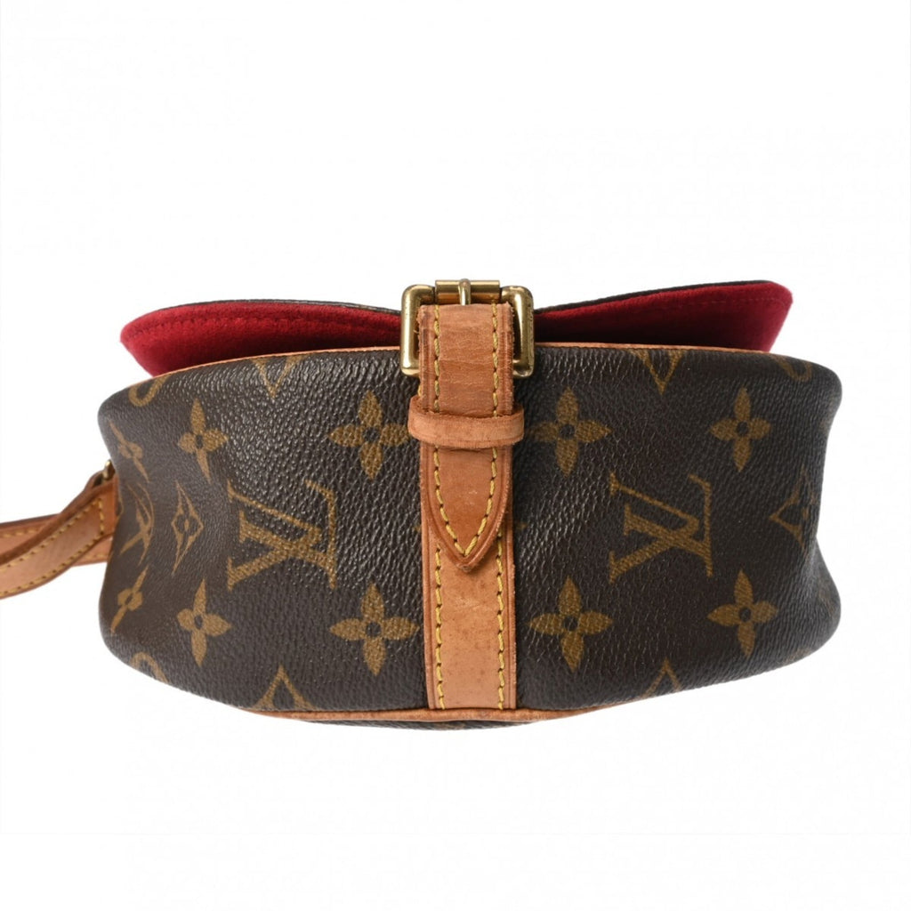 Louis Vuitton Brown Monogram Canvas Shoulder Bag (Pre-Owned)