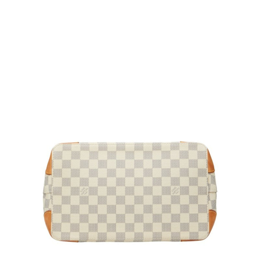 Louis Vuitton White Pvc Leather Handbag (Pre-Owned)
