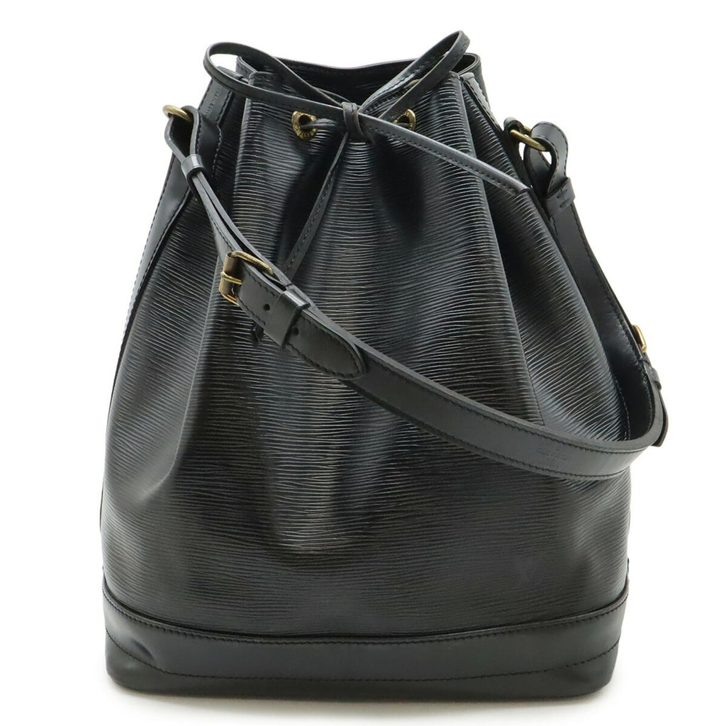 Louis Vuitton Black Noir Epi Leather Shoulder Bag (Pre-Owned)