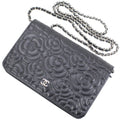 Chanel Black Leather Shoulder Bag (Pre-Owned)