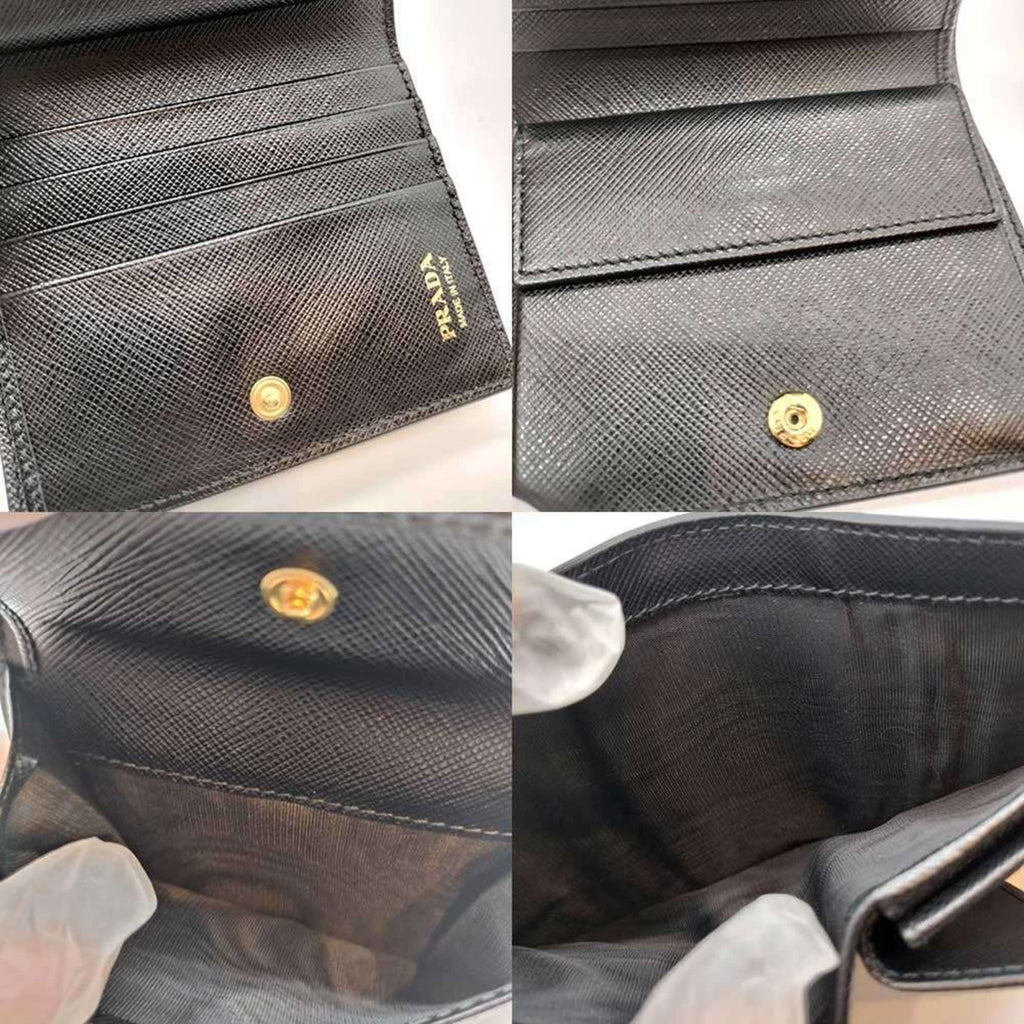 Prada Multi-Color Saffiano Wallet (Bi-Fold) (Pre-Owned)