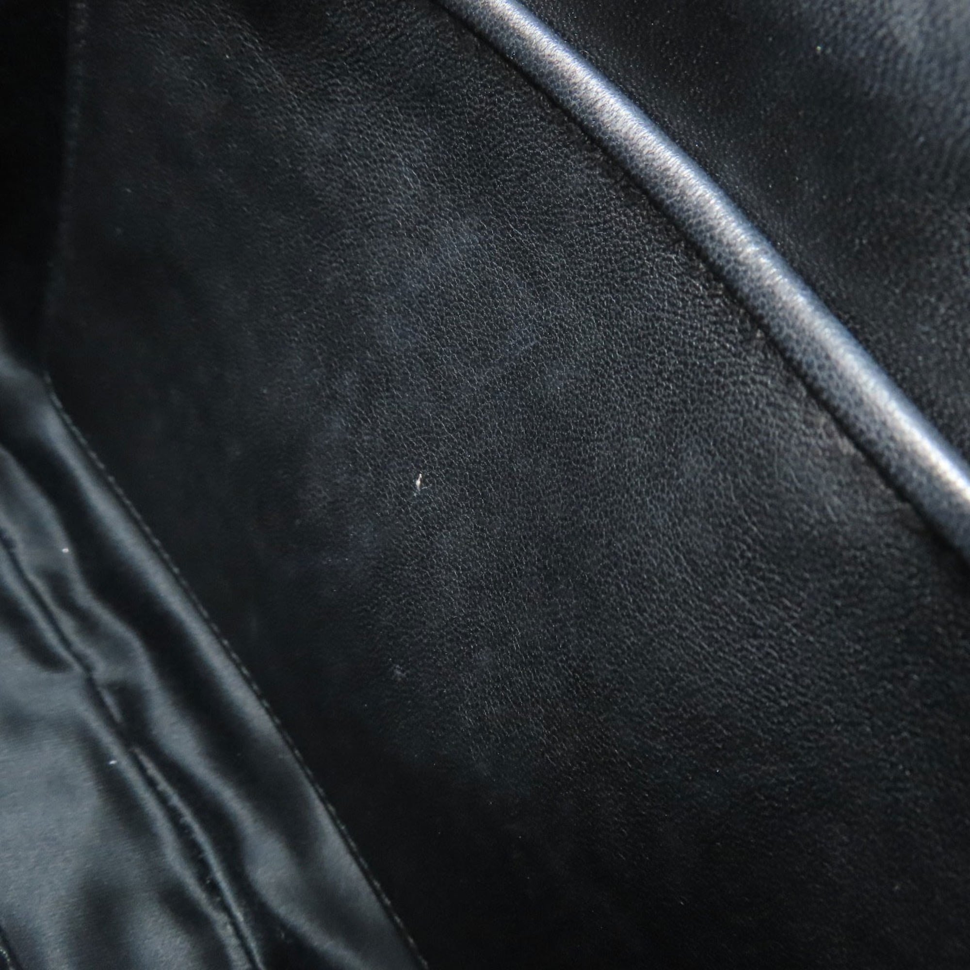 Miu Miu Black Leather Shoulder Bag (Pre-Owned)